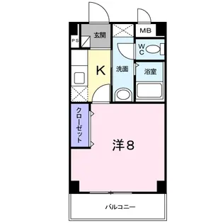 シュティル湘南【1階】の間取り