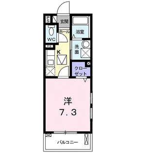 オクターヴ【1階】の間取り