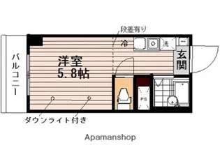 ベルハイム東戸塚【1階】の間取り