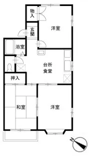 プリマ・ヴェーラ【1階】の間取り