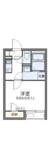 レオネクストエムズ早渕III【1階】の間取り