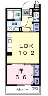 あざみ野グランカーサ Ⅱ番館【3階】の間取り