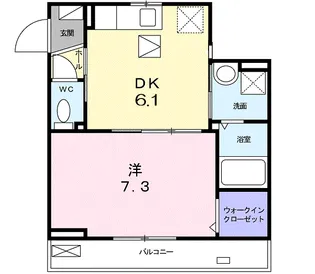 プレシャスHR【1階】の間取り