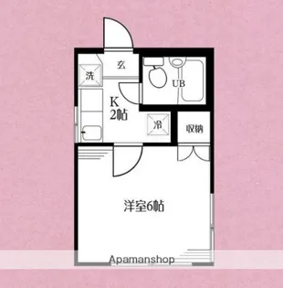 キャピタルヒルズ境之谷【2階】の間取り