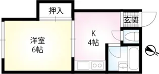 八景台荘【101号室】の間取り