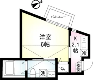 セキュリティヒルズ【2階】の間取り