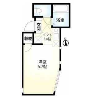 アルテ追浜【2階】の間取り