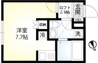 ソレイユ藤沢【2階】の間取り