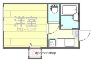 アズーロ綱島【1階】の間取り