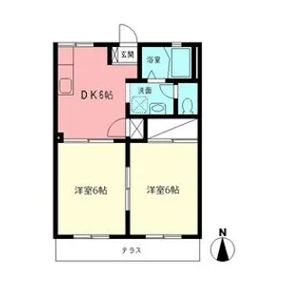 プレミアム相模台【1階】の間取り
