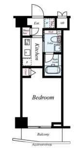 THE RESIDENCE OF TOKYO TY16【1階】の間取り