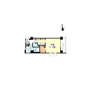 スタイリオ妙蓮寺【201号室】の間取り