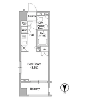 コンフォリア大森DEUX【8階】の間取り