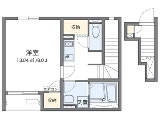 クレイノフェリーチェ大蔵【2階】の間取り