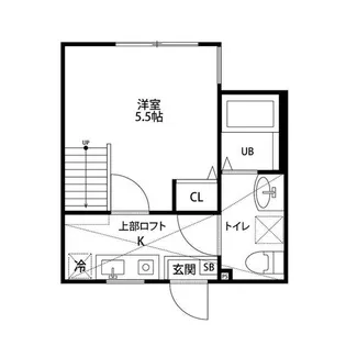 フォルテシア【1階】の間取り