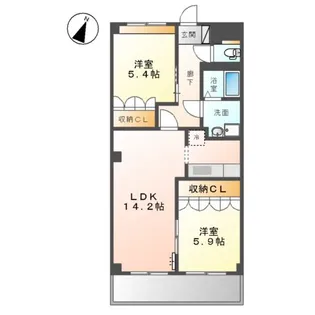 レジーナ【2階】の間取り