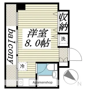 ラ・レジダンス・ド・鷺沼【4階】の間取り