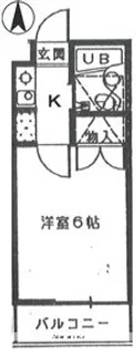 プラザK樽町【2階】の間取り