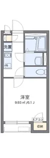 クレイノCURRENT【205号室】の間取り