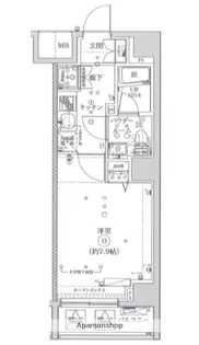 スクエアシティ横浜新子安【10階】の間取り