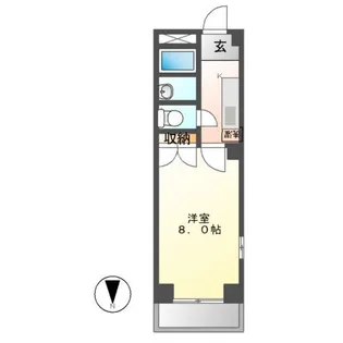 トワ・アルブル【2階】の間取り