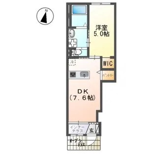 ラフィネ【1階】の間取り
