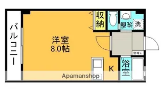 コーポ産興桜台Ⅱ【5階】の間取り
