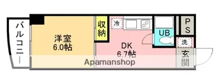 中町武井ビル【7階】の間取り