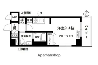 HUMAN RESIDENCE【6階】の間取り