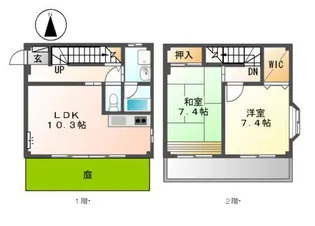 パールハイム【1階】の間取り