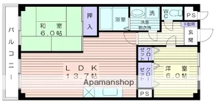 横濱PURPLE&WHITE【3階】の間取り