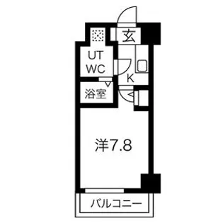 スパシエソリデ横浜鶴見【5階】の間取り