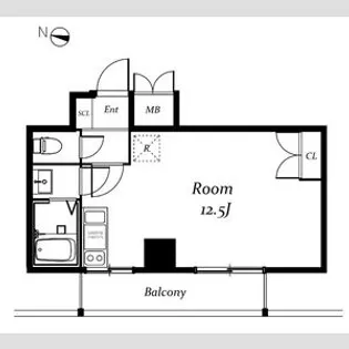 ケイ・ティ・ファースト(KTファースト)【4階】の間取り