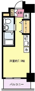 クラリッサ川崎EAST【2階】の間取り