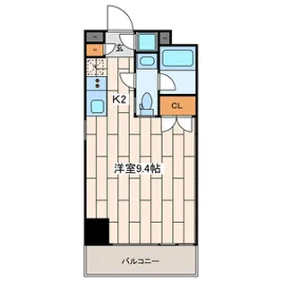 PREMIUM RESIDENCE KAWASAKI【3階】の間取り