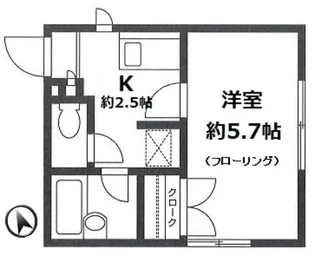コンフォート綱島【1階】の間取り