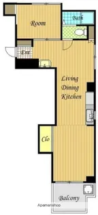 タカノフラット【5階】の間取り