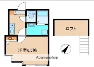 サニーウェル新横浜【2階】の間取り