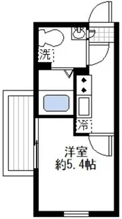 カーサ・デ・シレーナ【3階】の間取り