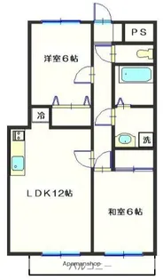 近藤リバティ【4階】の間取り