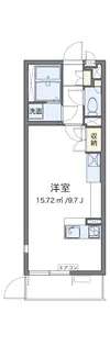 ミランダブルーアゼリア【1階】の間取り