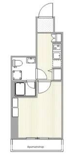 ベルシード阪東橋マキシヴ【5階】の間取り