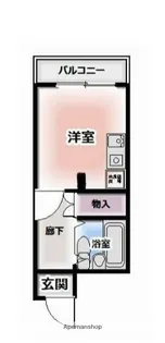 ホーユウパレス上大岡【4階】の間取り