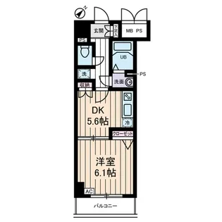 ル・グロワール【2階】の間取り