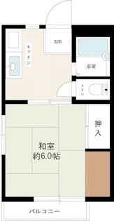 グリーンハイツ【1階】の間取り