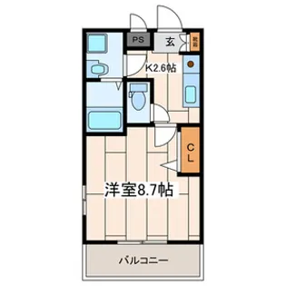 BEQUEM(ベクエーム)【3階】の間取り