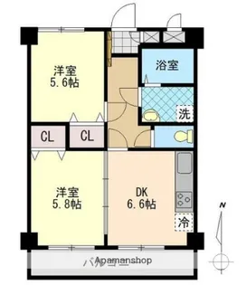 アーバンライフⅢ【6階】の間取り