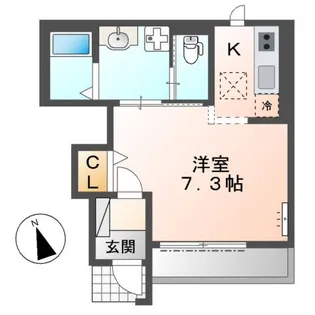 パルジェ岸根公園【1階】の間取り