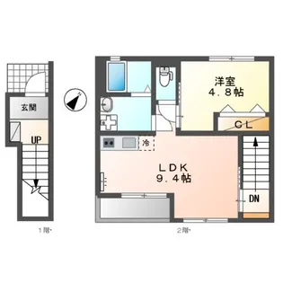 IVY FIELD Ⅰ (アイヴィー フィールド ワン)【2階】の間取り