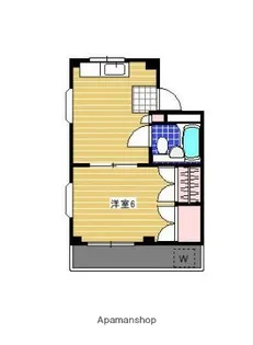 スザキハイツ【2階】の間取り